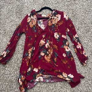 Altar’d state floral tunic